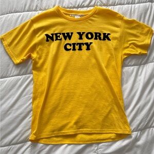 Vanna Youngstein Yellow “New York City” T Shirt